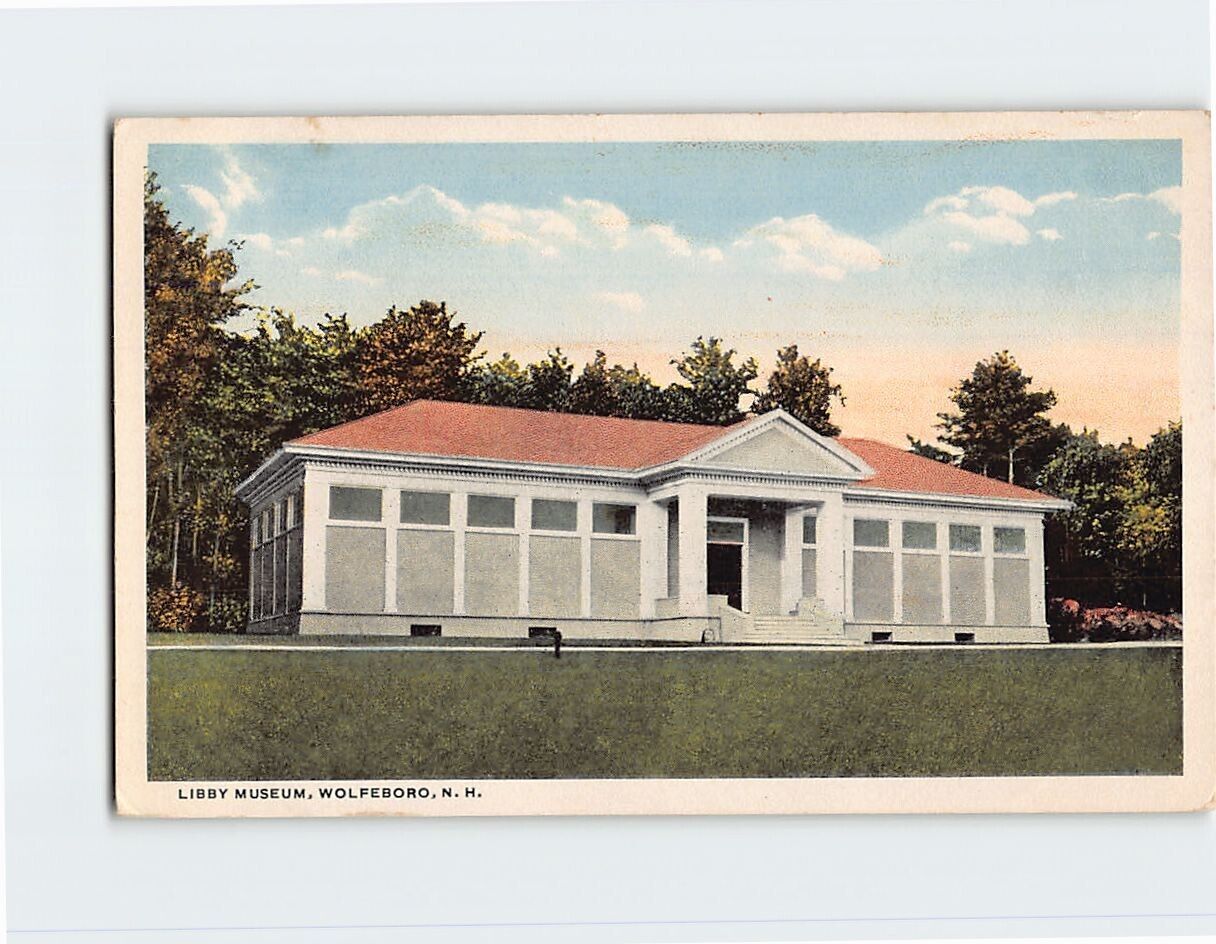 Postcard Libby Museum Wolfeboro New Hampshire USA