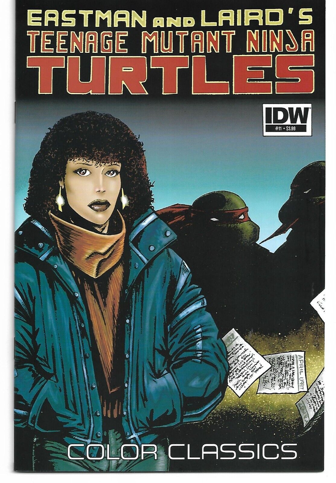 IDW Teenage Mutant Ninja Turtles Color Classics #11 FN/NM- TMNT Movies