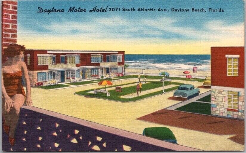 1950s Daytona Beach, Florida Postcard \