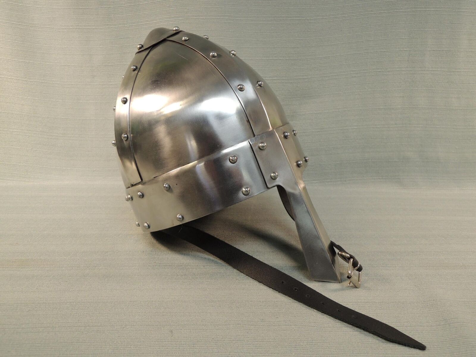 Steel Medieval Norman Helmet