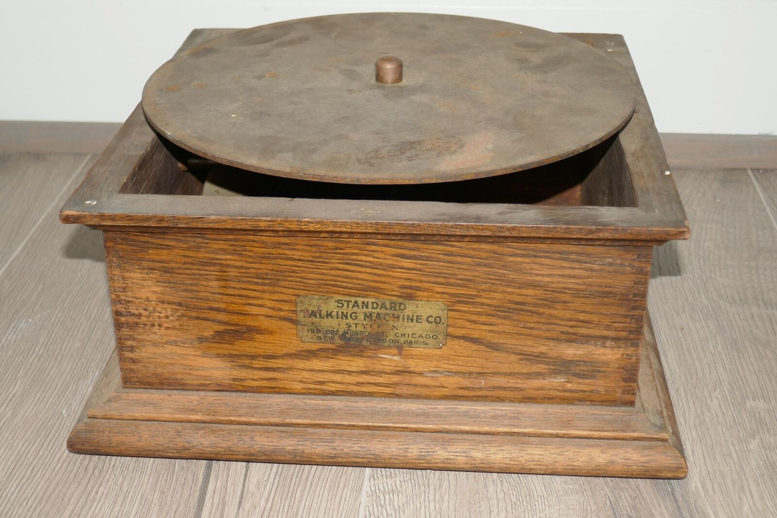 Antique Phonograph Standard Talking Machine Parts or Repair