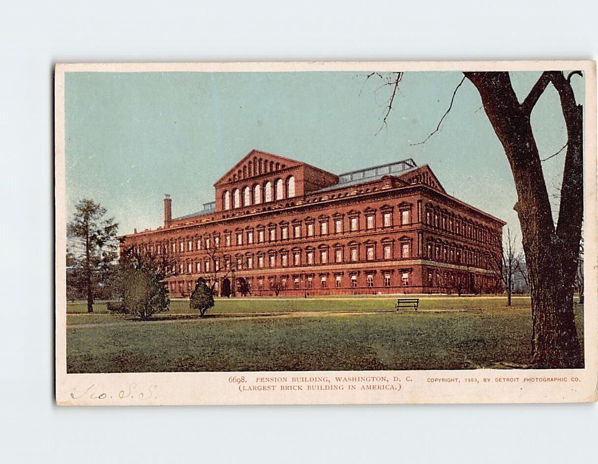 Postcard Pension Building, Washington, District of Columbia