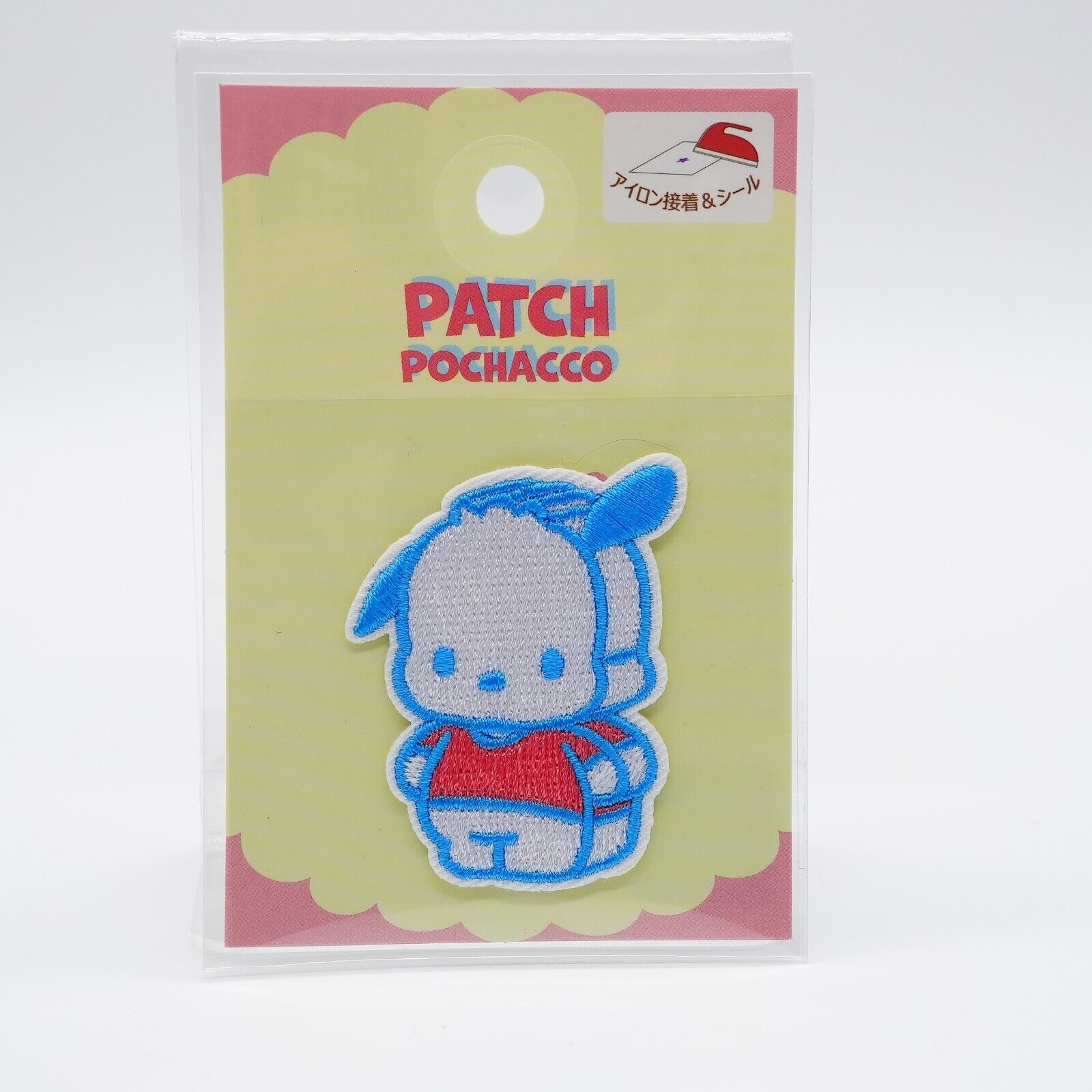 Sanrio JAPAN 2024 Pochacco Embroidery Applique Patch Wappen Iron On Style