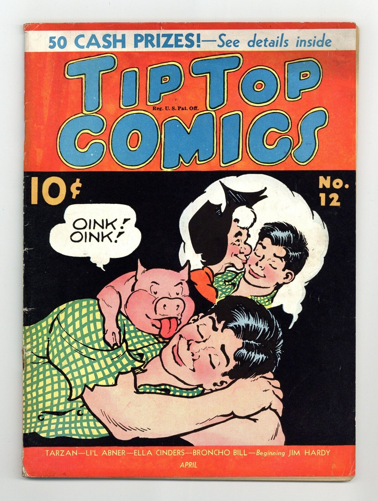 Tip Top Comics #12 GD+ 2.5 1937