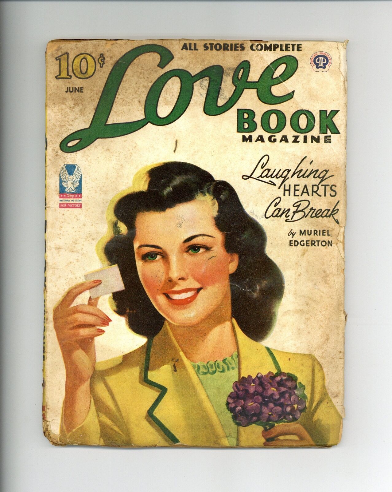 Love Book Magazine Pulp Jun 1944 Vol. 23 #1 GD