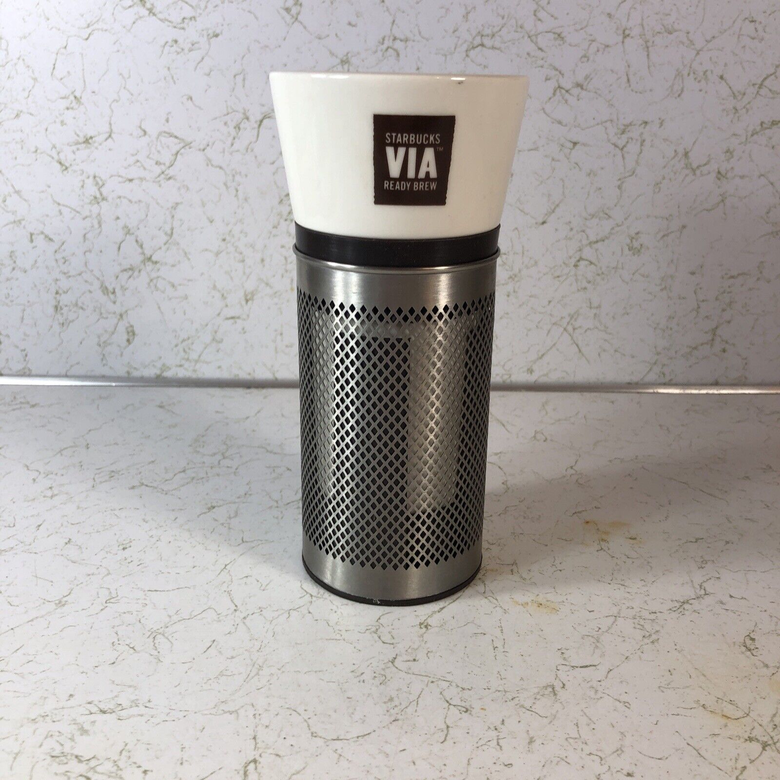 Starbucks Via Ready Brew Coffee Replacement Travel Tumbler Mug Cup 16 oz