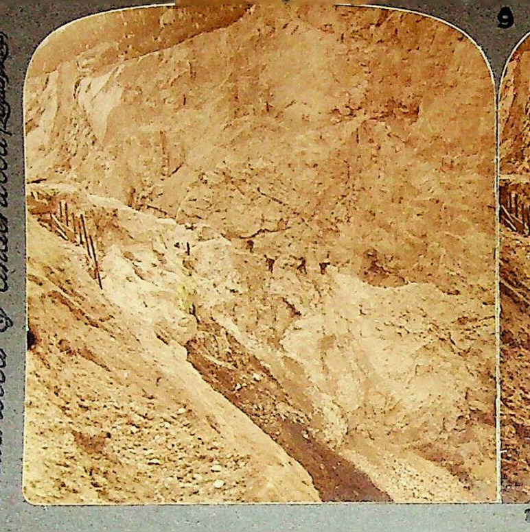 Douglas Island Treadwell Gold Mine Alaska Photograph Underwood Stereoview Card