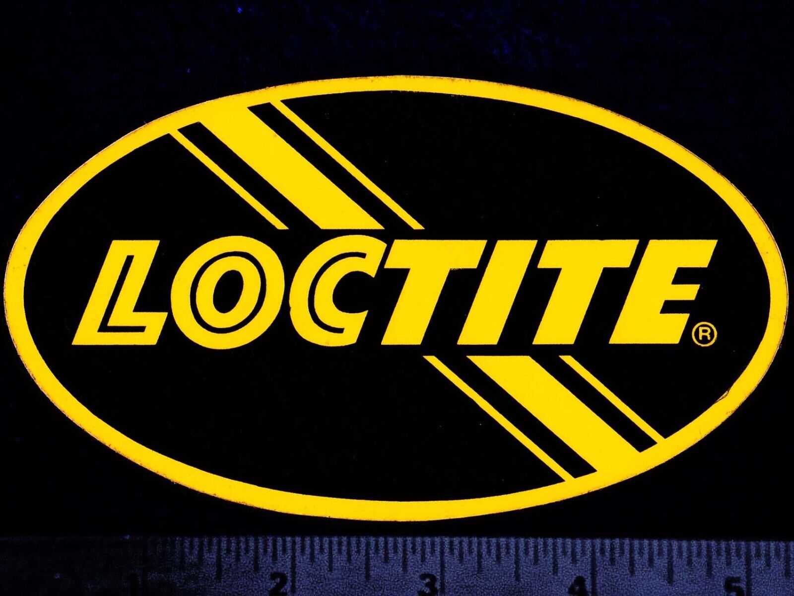 LOCTITE - Original Vintage 1960’s 70's Racing Decal/Sticker - 5.25” size