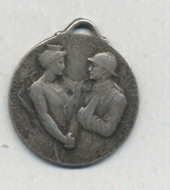 France medal Journée de Paris 1917 Silvered 