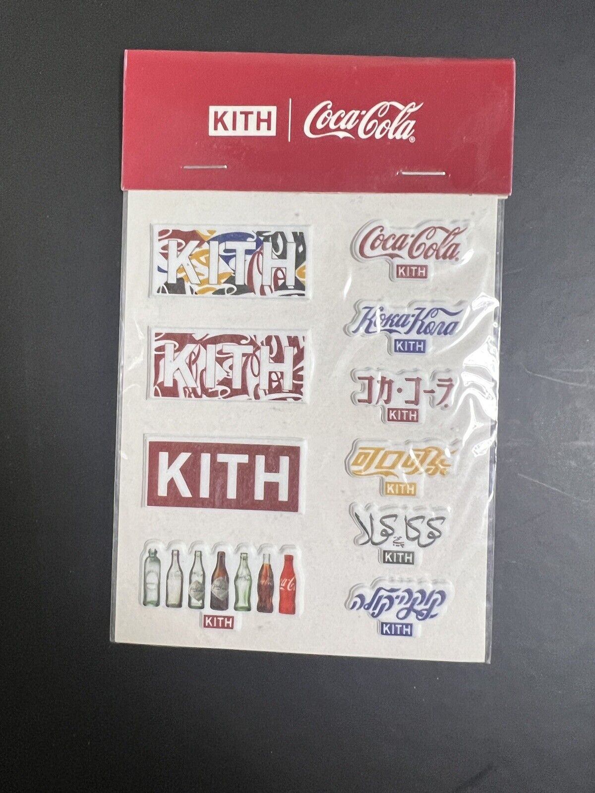 Kith Coca-Cola Sticker Set