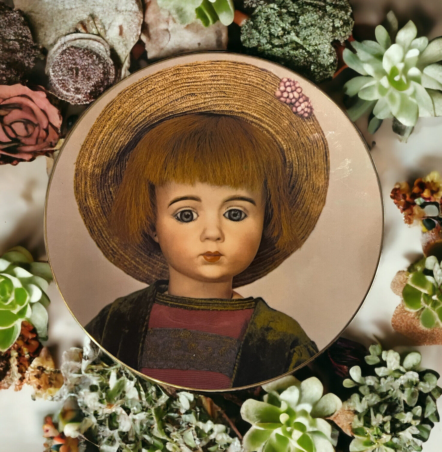 The Doll Collection Plates-Plate Number 0013 In Excellent Condition