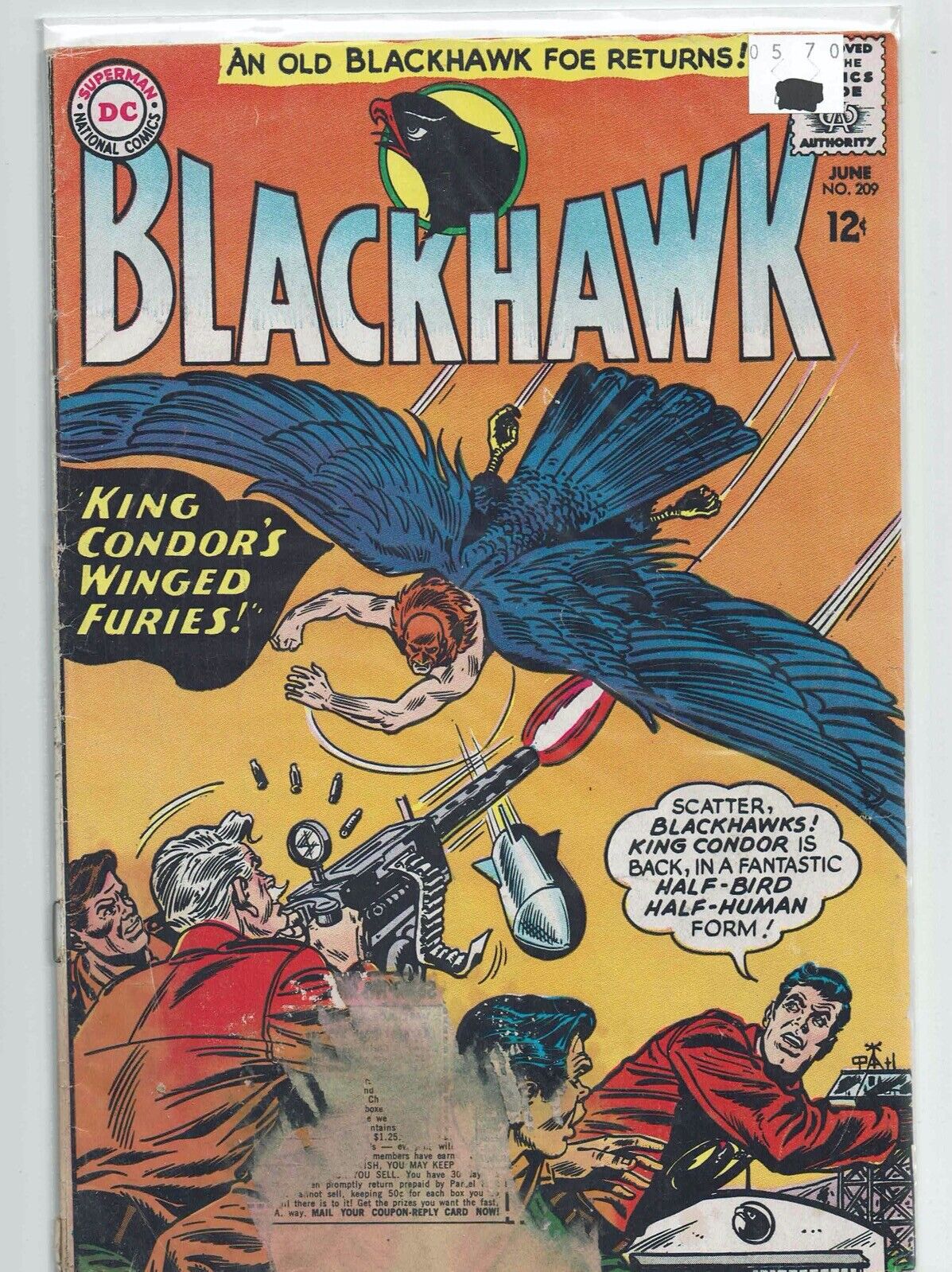 Blackhawk #209 June, 1965