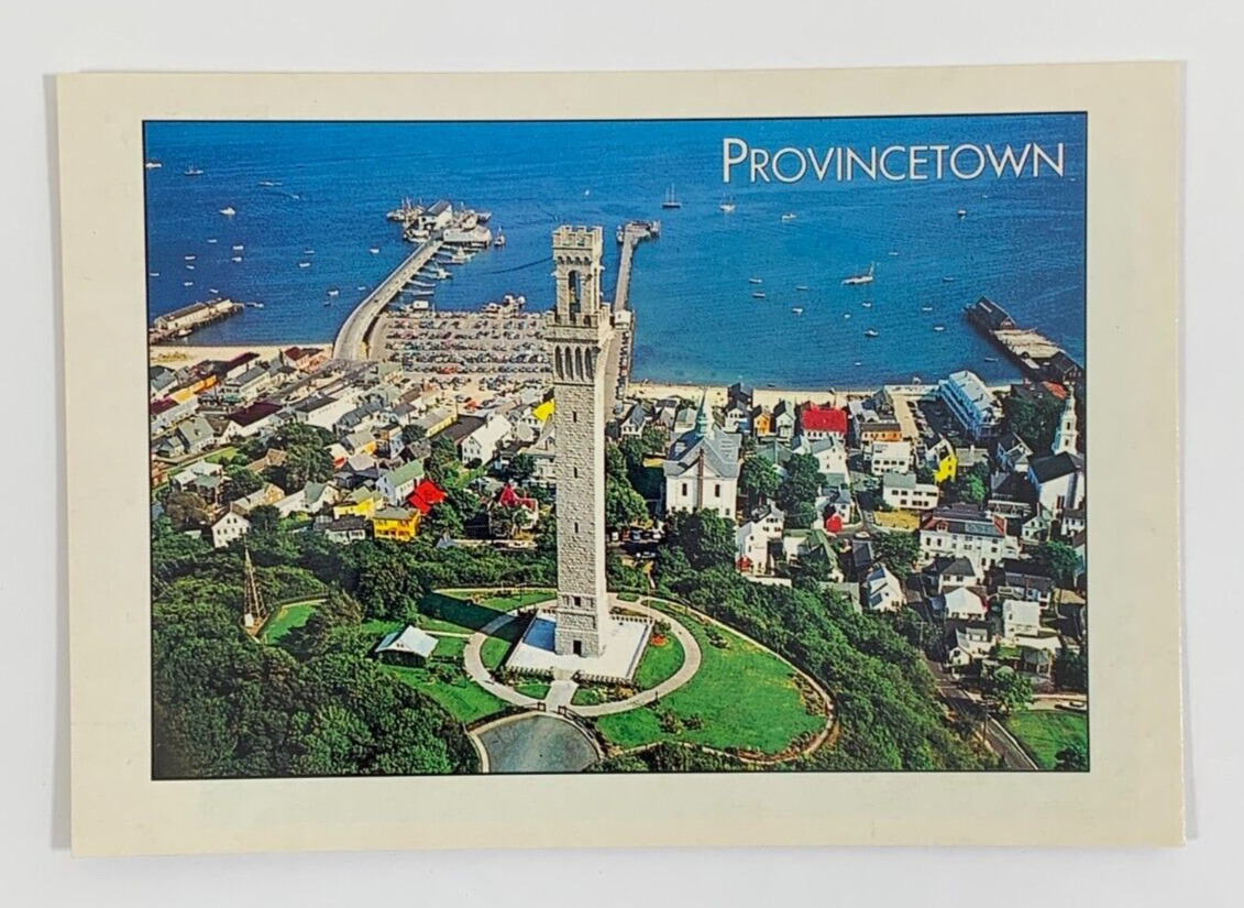 Pilgrim Monument Provincetown Cape Cod Massachusetts Postcard Unposted