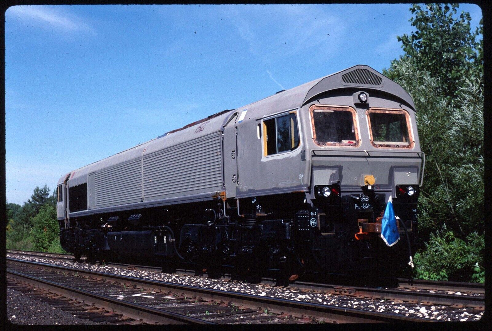 Original Rail Slide - EWS English Welsh & Scottish 66146 London ON 7-20-1999