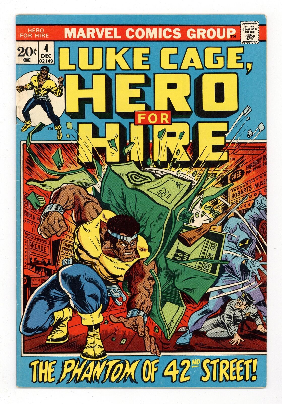 Power Man and Iron Fist Luke Cage #4 VG+ 4.5 1972