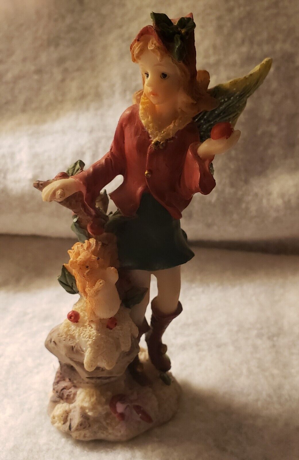 Beautiful Winter Fairy Figurine for the Christmas Holiday