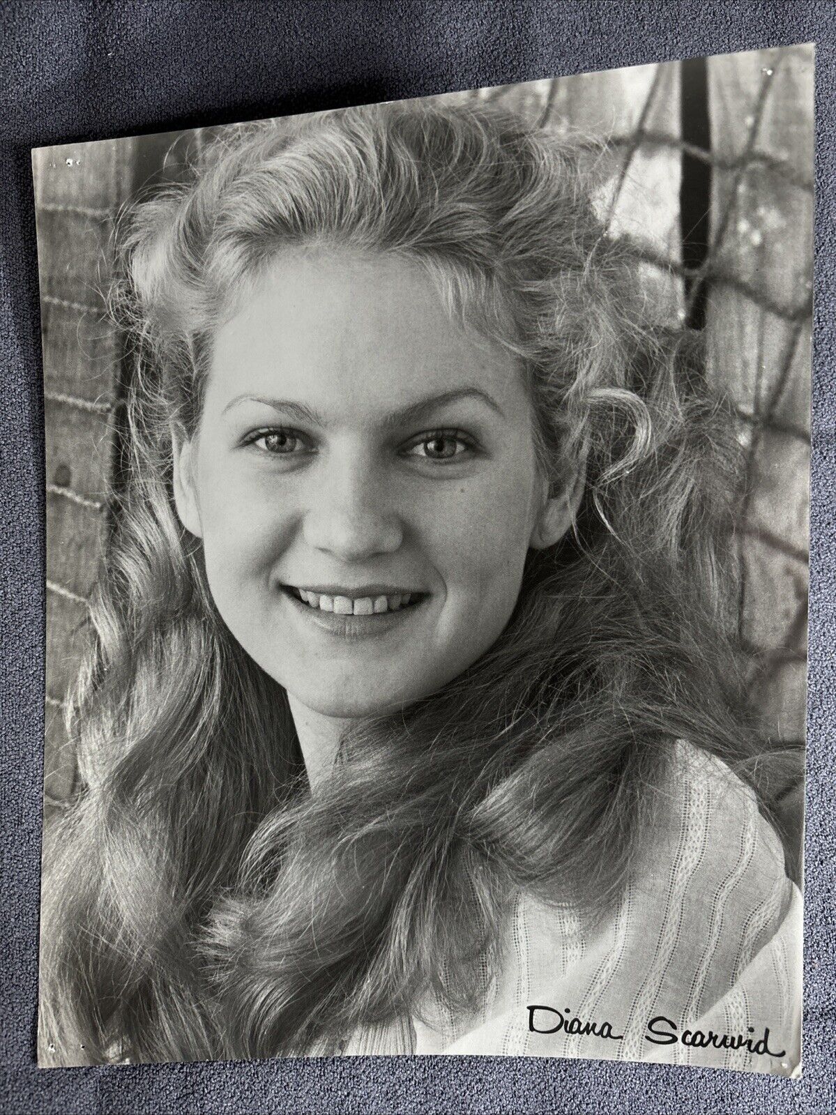 1980s Diana Scarwid Portrait | B&W 8x10\