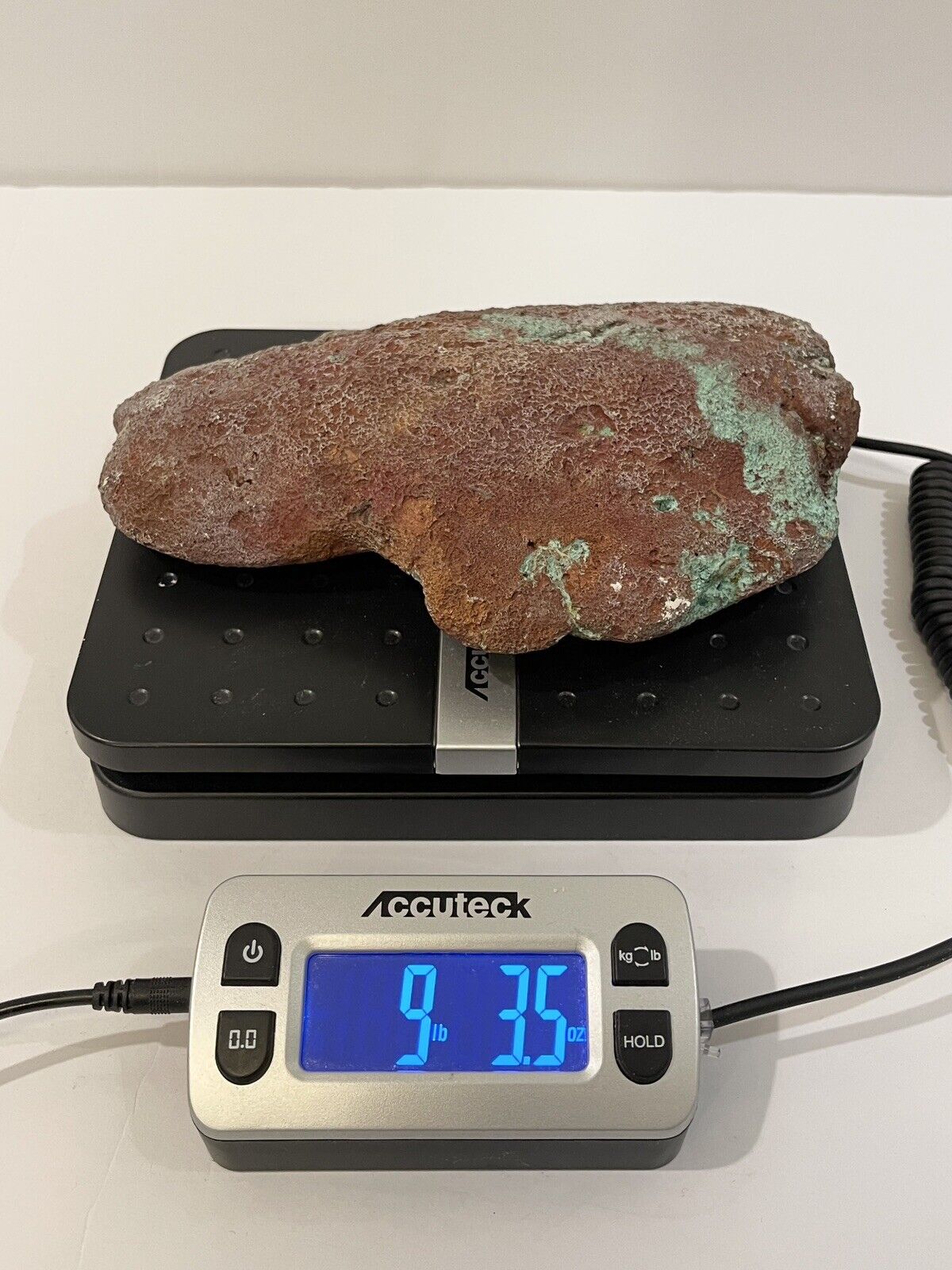 Glacial Float Copper Nugget From Michigan’s Upper Peninsula Copper Country 9 Lbs