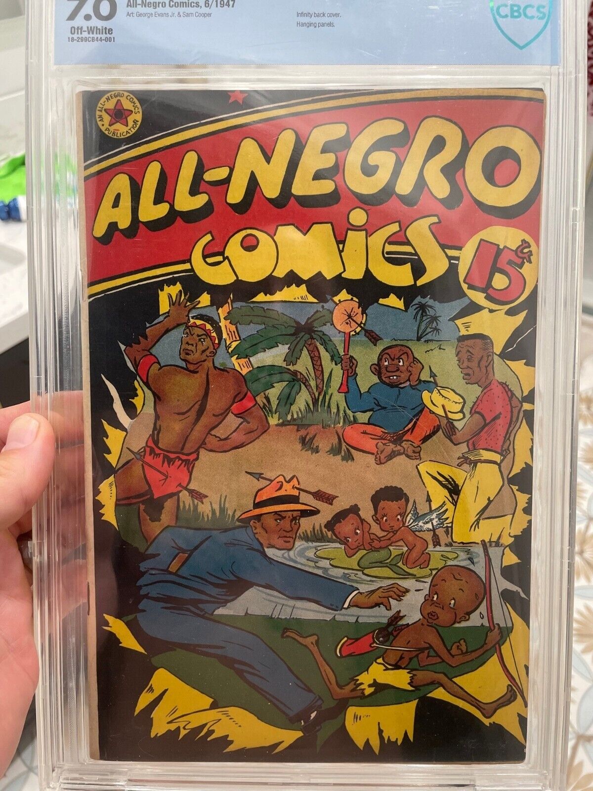 All-Negro Comics #1 CBCS 7.0 1947 Rare book