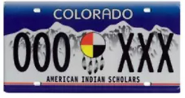 Colorado Specialty License Plate