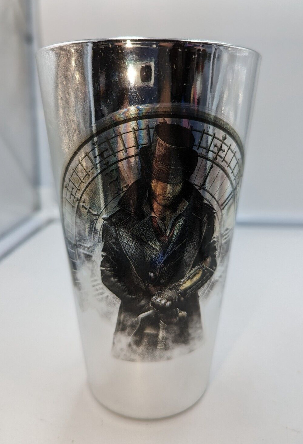 Assassin\'s Creed Syndicate 16 oz Pint Glass/Tumbler Silver Color by Just Funky