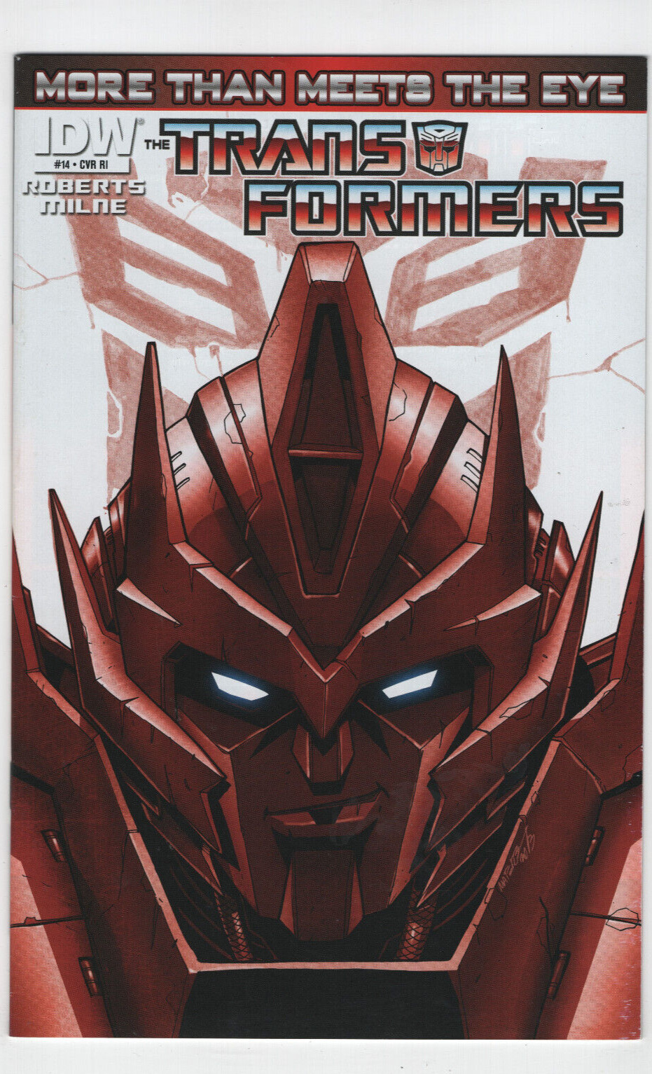 Transformers More Than Meets The Eye #14 1:10 Retailers Incentive RI Variant IDW