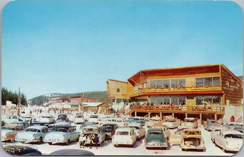 c1950s WINTER PARK SKI AREA, Colorado Postcard \