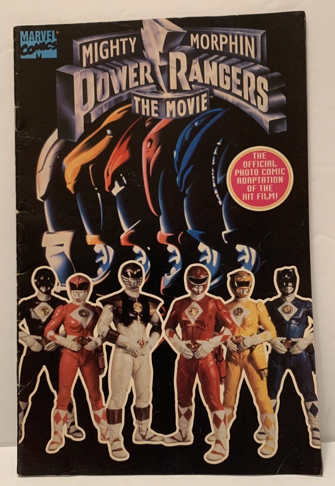 1995 Marvel Comics Mighty Morphin Power Rangers The Movie Official Photo Comic