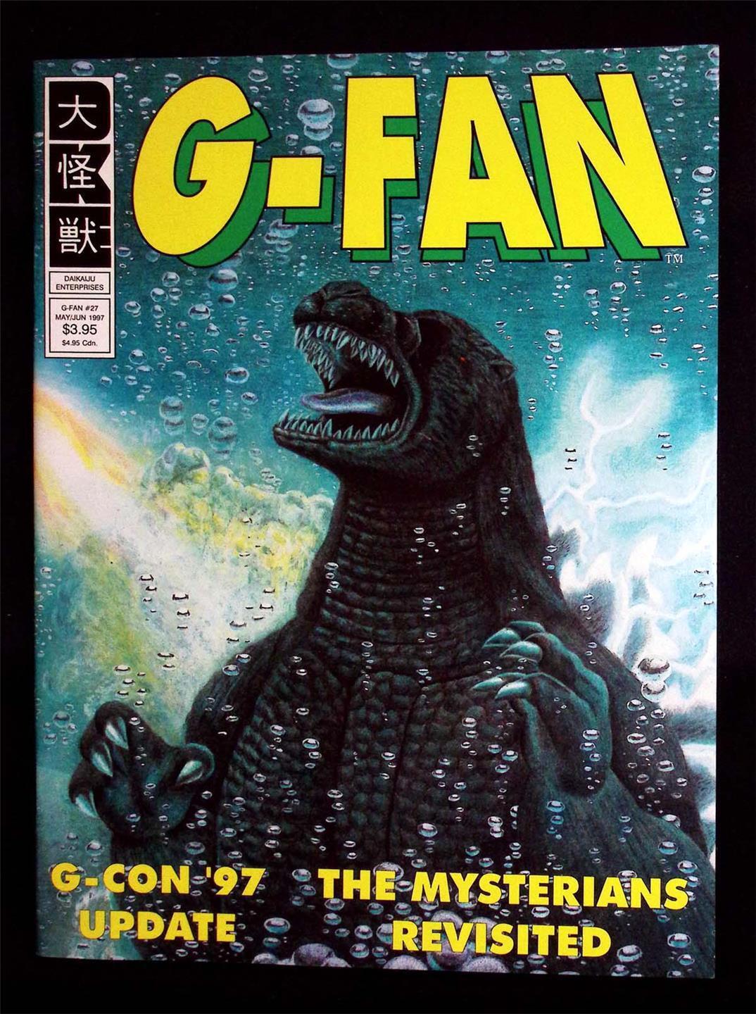 G-FAN #27 May 1997 Mothra,The Mysterians,Kaiju Eiga Toys,G-Con Godzilla Cover NM