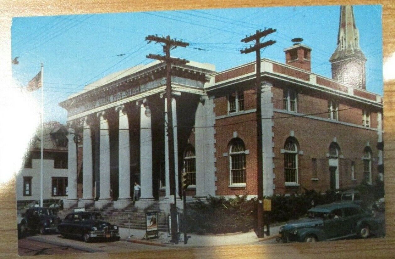 U.S. Post office and Federal Building - Post card 