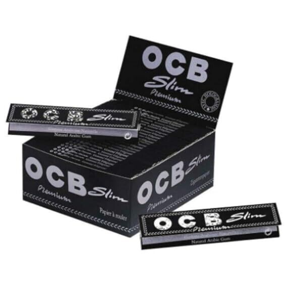 Original OCB Premium Rolling Papers 32 booklets full box .