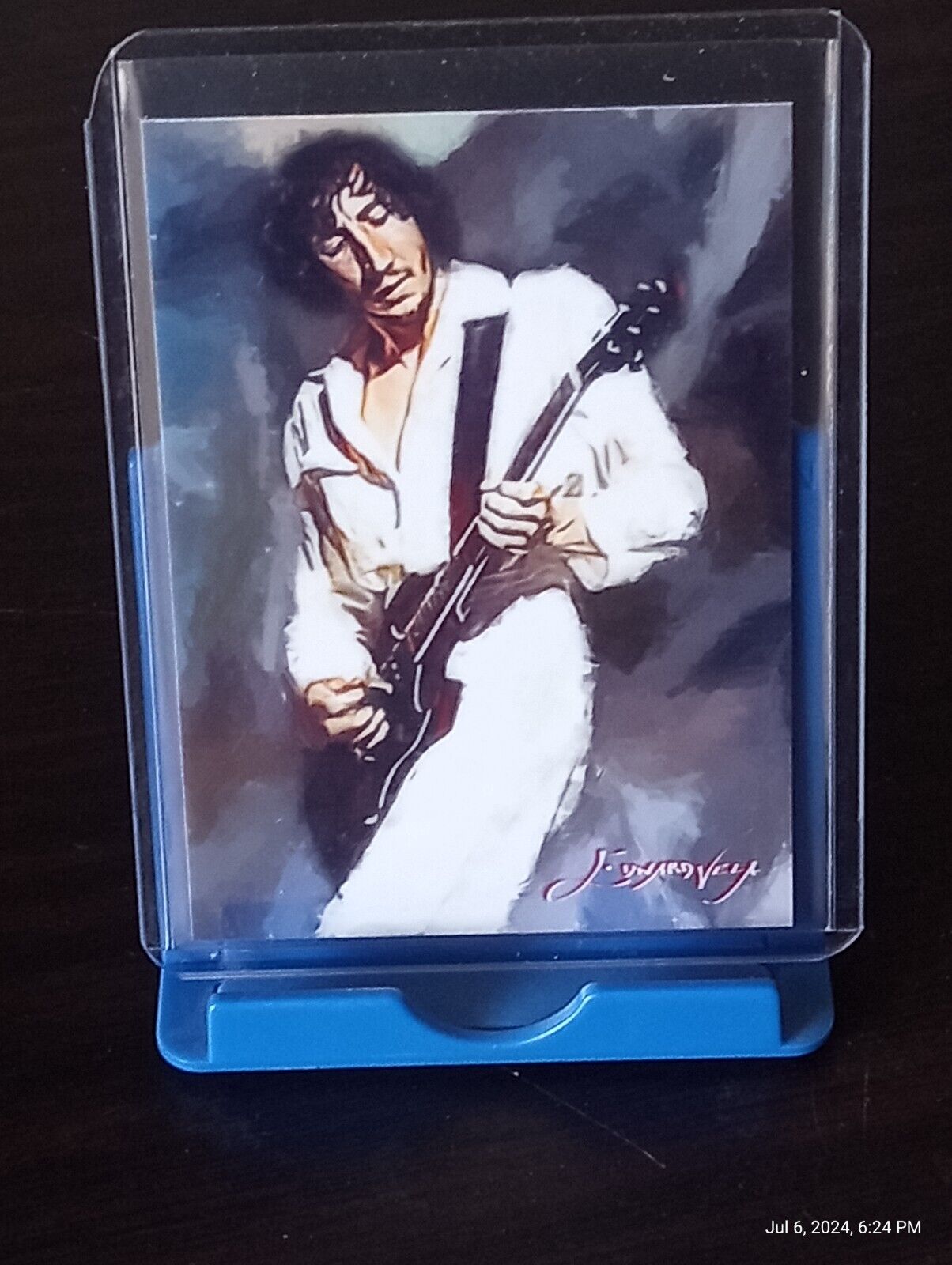 F25B The WHO Pete Townsend #2 ACEO Art Card Signed by Artist 50/50