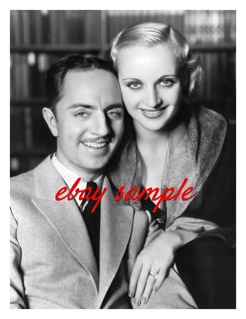 WILLIAM POWELL CAROLE LOMBARD PHOTO - During their marriage, Circa 1932