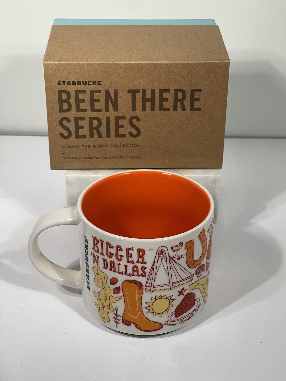 Starbucks Coffee Mug Dallas Texas Been There Series Global Collection 2022 14oz
