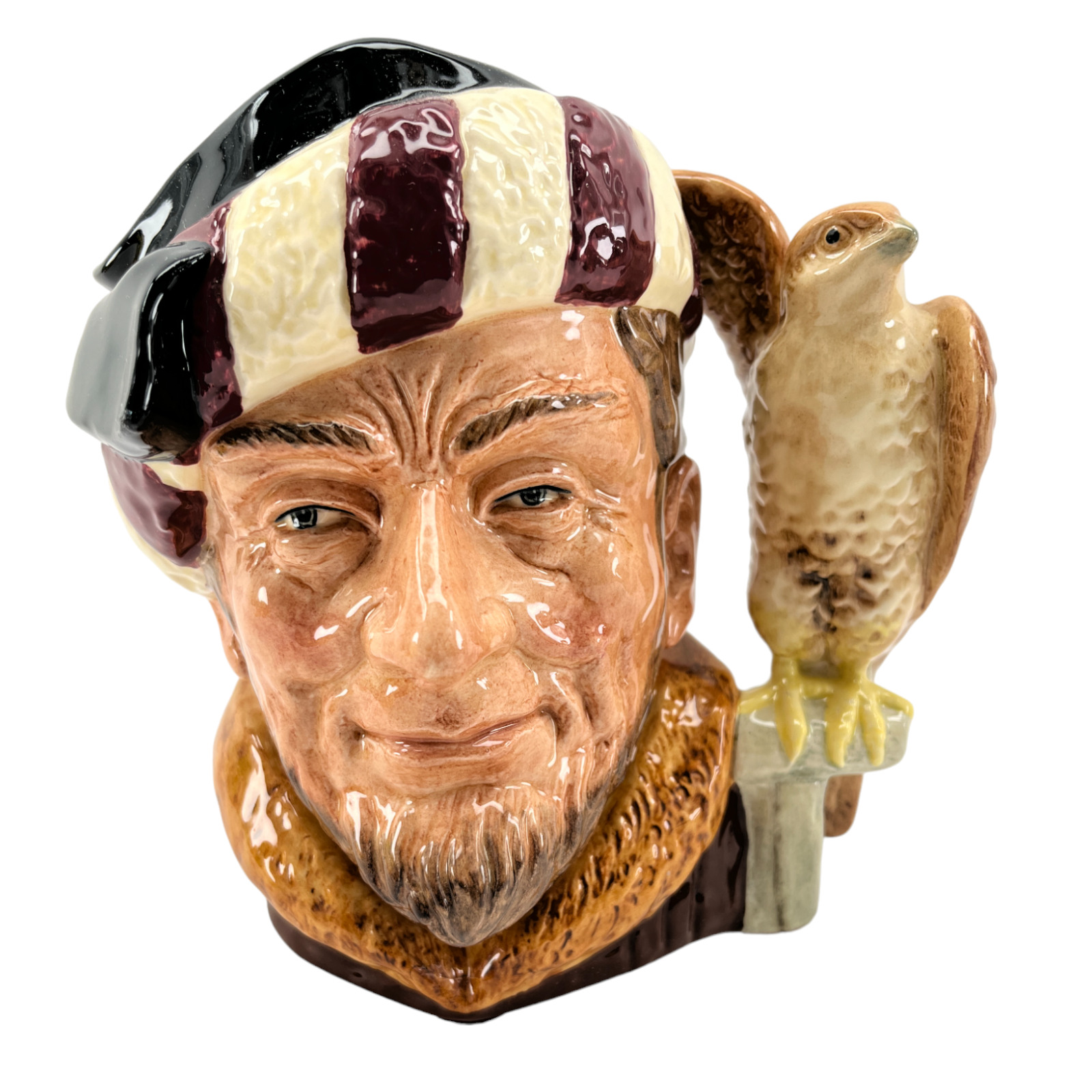 Royal Doulton Large \'The Falconer\' Colourway, 1987 D6800, 7.5\