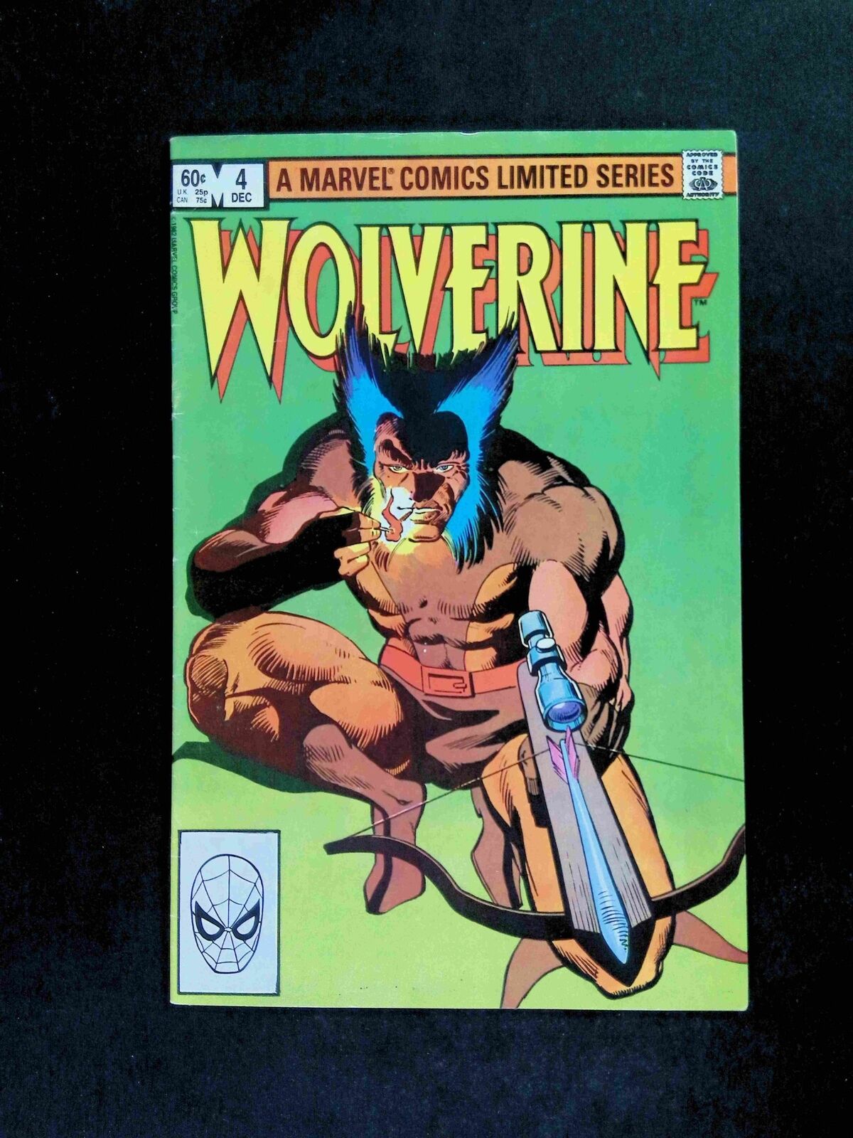 Wolverine #4  MARVEL Comics 1982 FN+