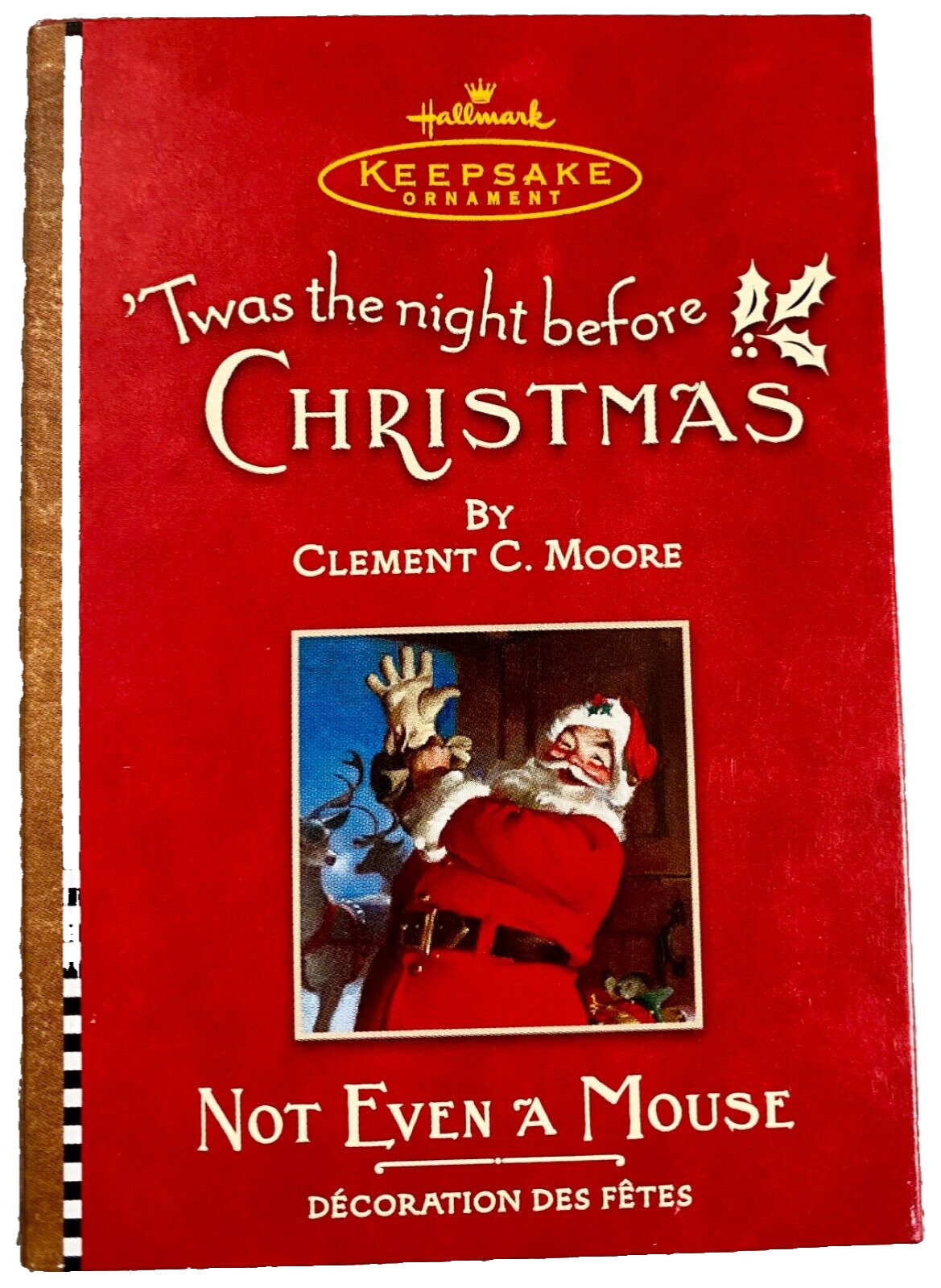 Hallmark Twas the Night Before Christmas “Not Even A Mouse”-2001-Fast Shipping