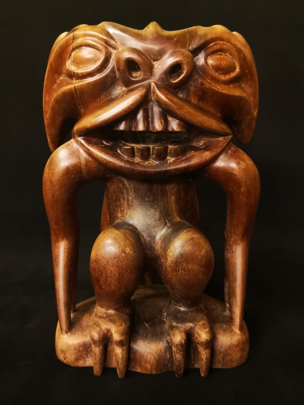 Mah Meri Wood Carving - Sculpture - Moyang Belangkas (Horseshoe Crab Spirit) -M7