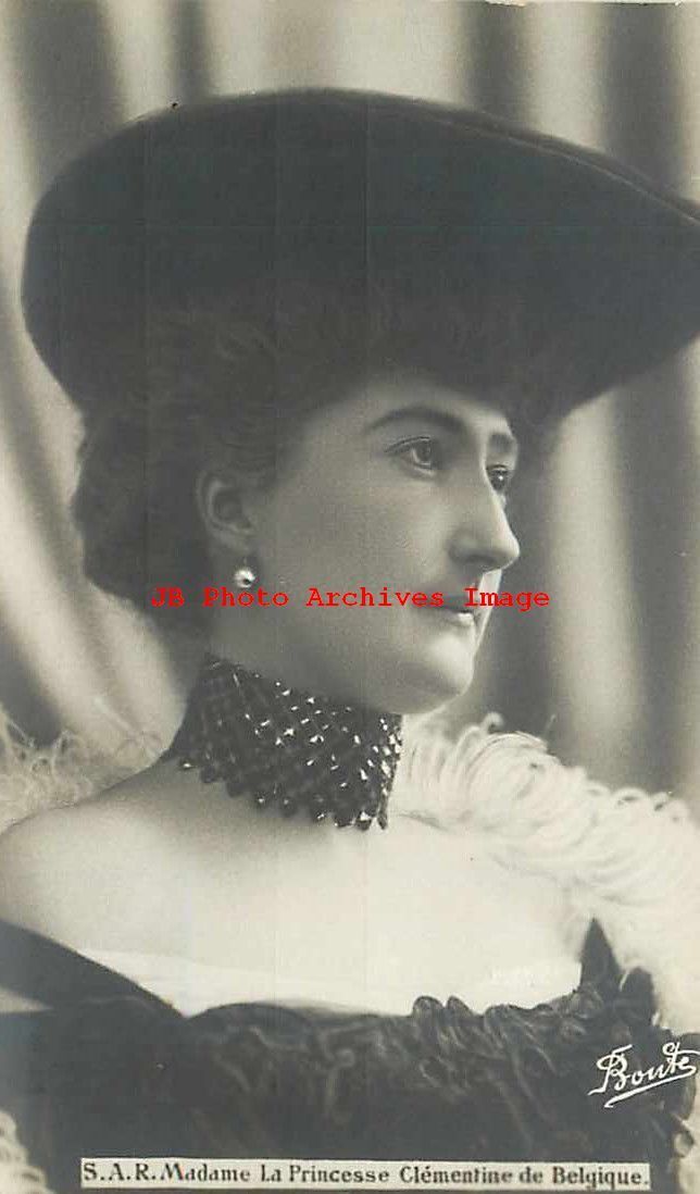 Belgium Royalty, RPPC, Princess Clementine, H.M. Dobrecourt Photo No 84