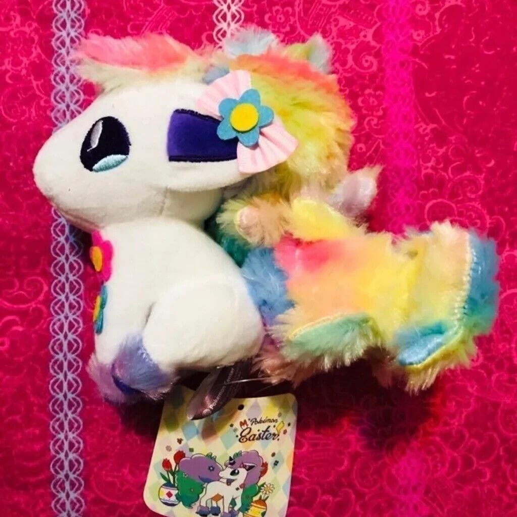 New Pokemon Easter Spring Flower Unicorn Pocket Monster Horse Ponyta Doll Toy 6\