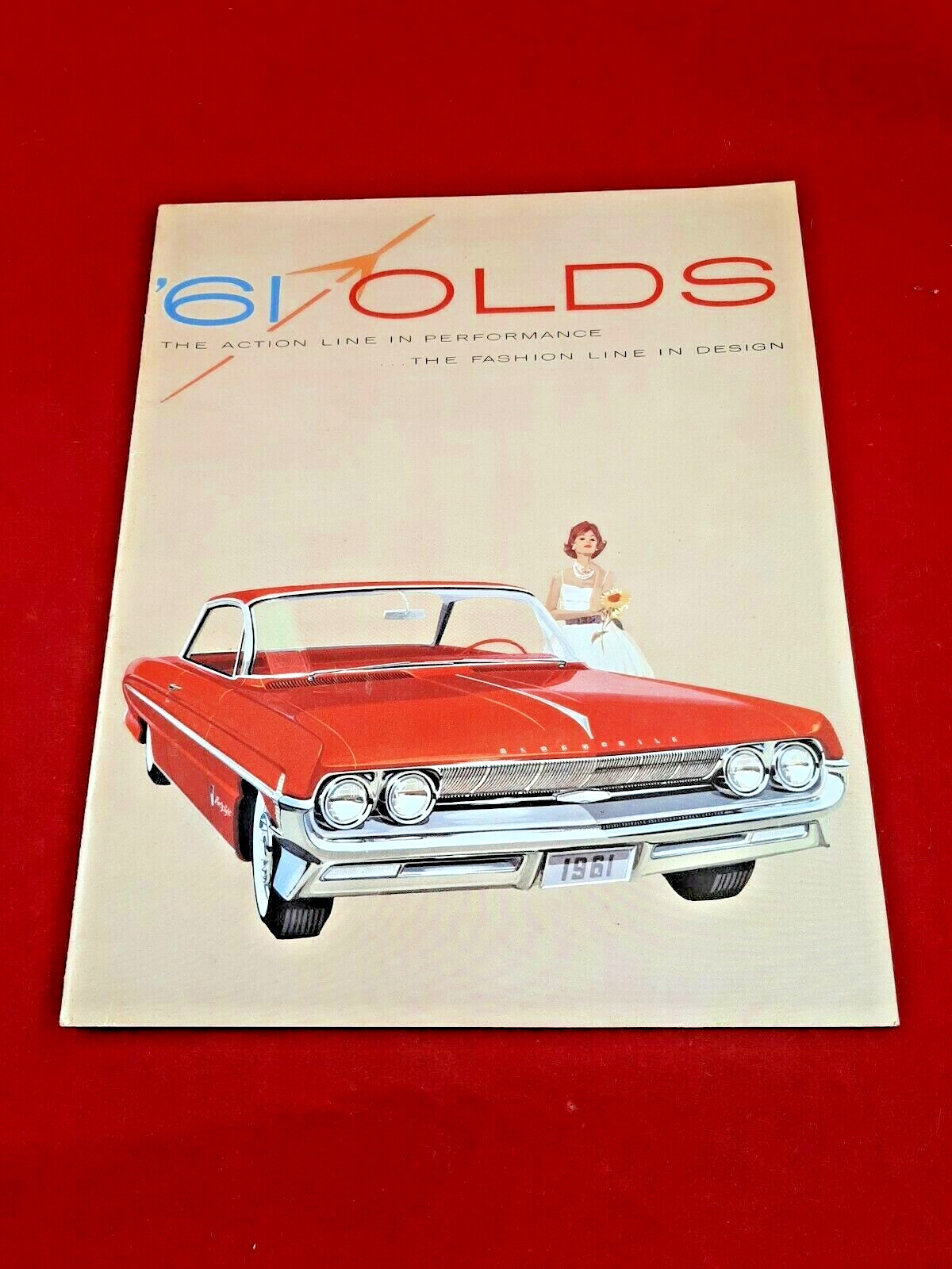 Vintage 1961 Oldsmobile Olds 88 98 Dealer Sales Brochure Marketing Car Catalog