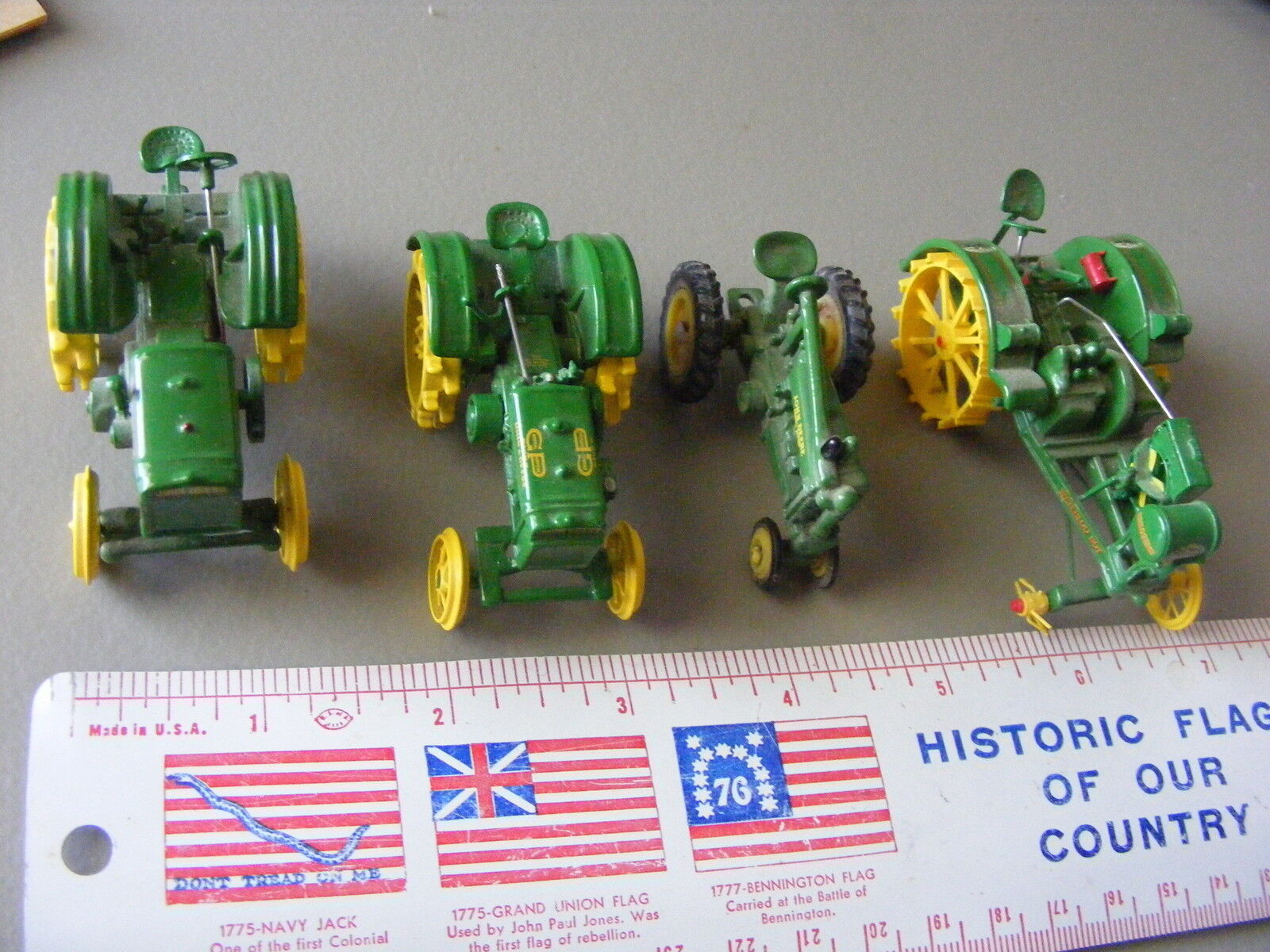 Vintage miniature Cast Tractor Collection
