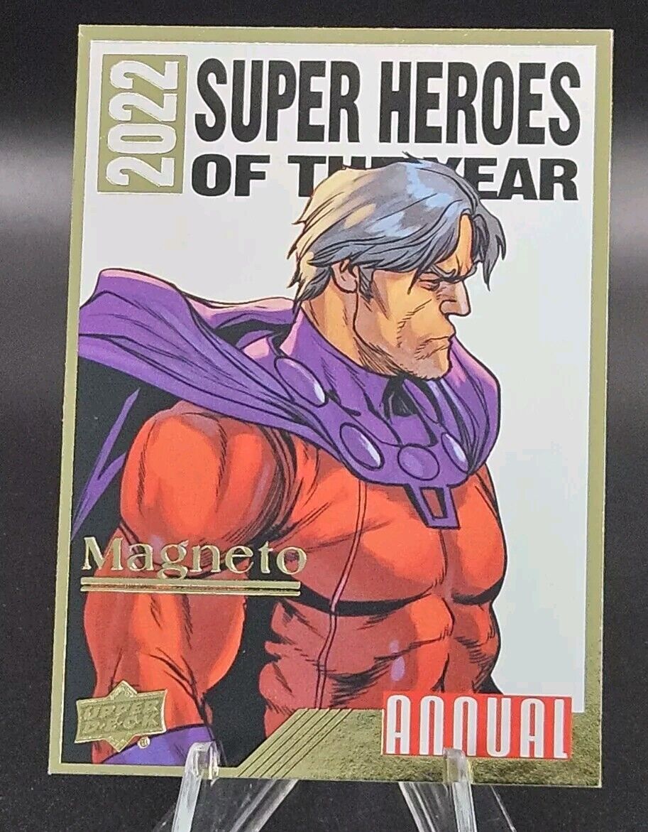 2022-23 Marvel Annual Super Heroes of the Year Insert MAGNETO #MI-4
