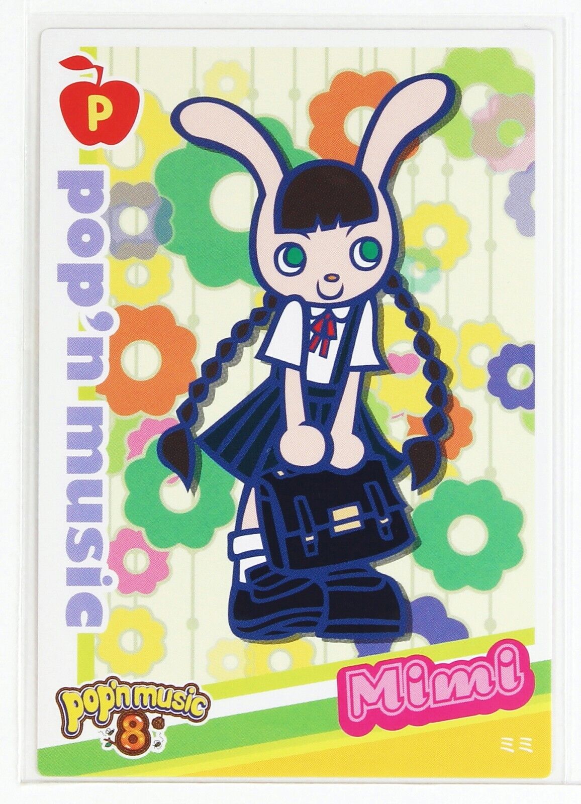 Pop\'n Music Card PD19N018 Mimi KONAMI Japan Game Character