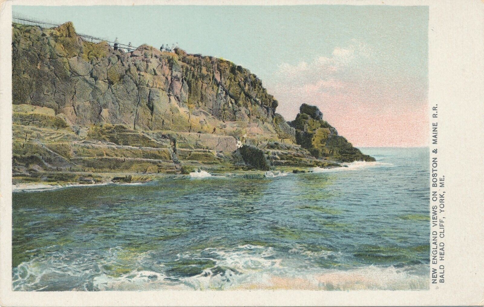 YORK ME – Bald Head Cliff – udb (pre 1908)