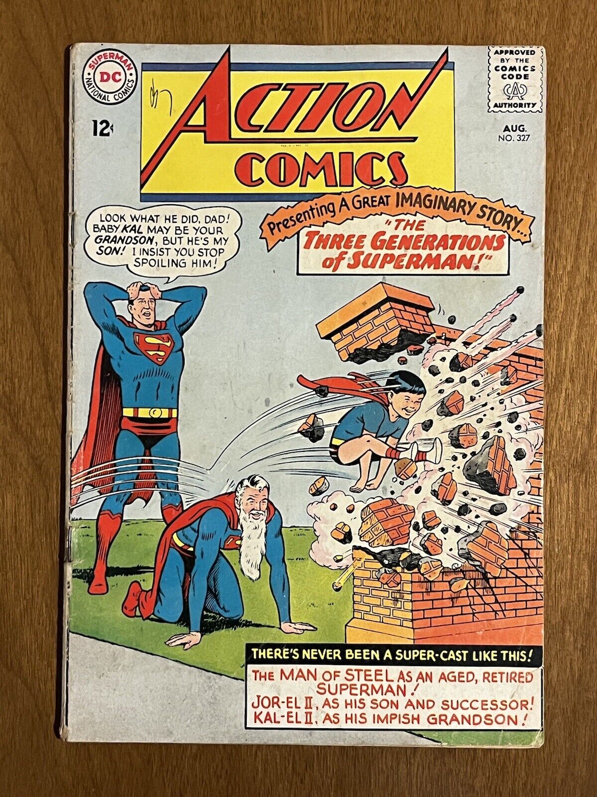 Action Comics #327/Silver Age DC Comic Book/VG
