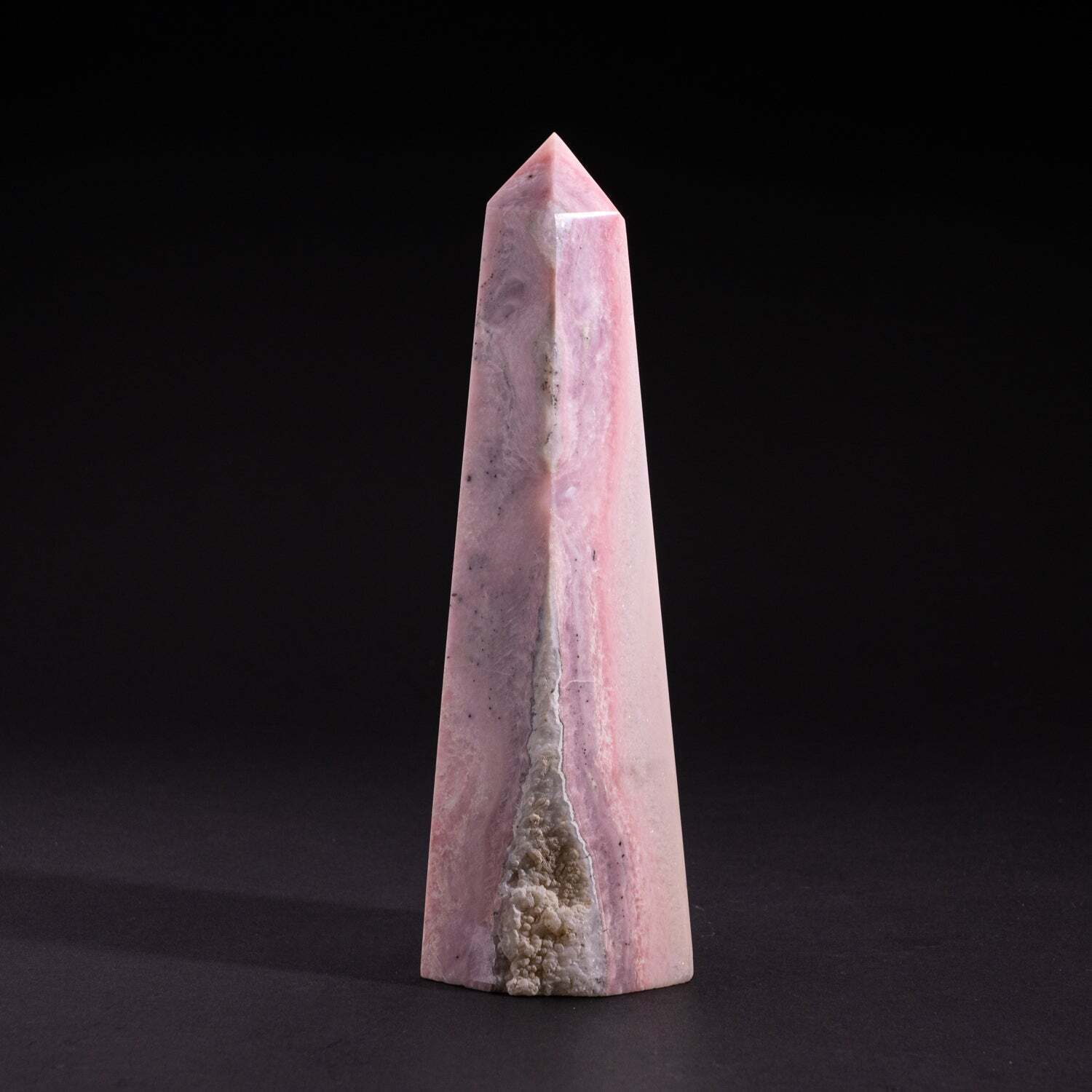 Polished Pink Opal Obelisk (4.2 lbs)