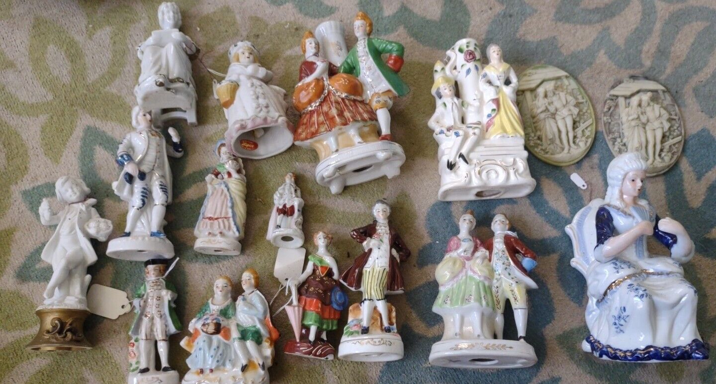 Grouping Of Victorian Figures