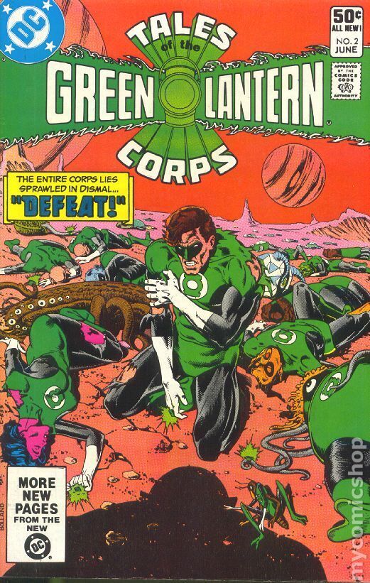 Tales of the Green Lantern Corps #2 FN 6.0 1981 Stock Image 1st app. Nekron