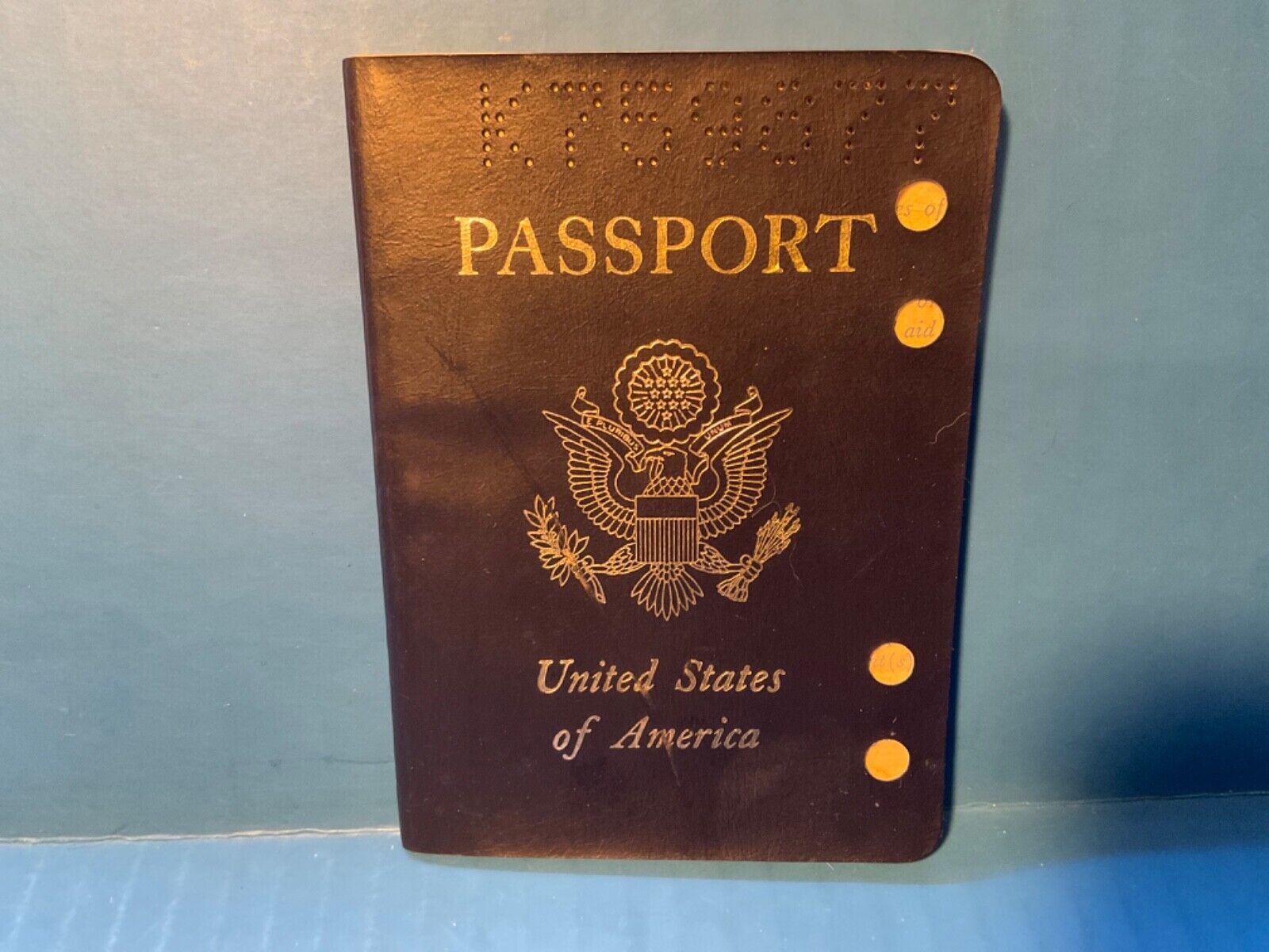 VINTAGE - Cancelled Passport - Very Clean Condition